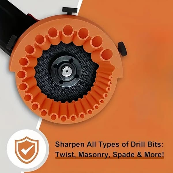 2 stk. Drillbitsliper, slipefeste for drillbits, universal gammel drillbitsliper, multifunksjonell drillbitsliper