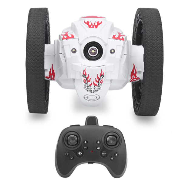 2.4G HZ RC Bil Fjernkontroll Sprettbil 360 Graders Rotasjon Stuntbil med Lys