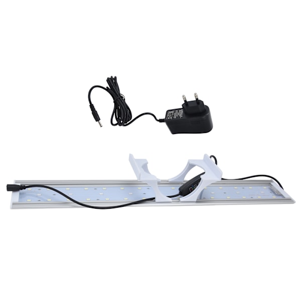 Akvarielys Fisketank Lys Dæmpbar Farveskiftende Lampe med LED Controller EU Stik 220V
