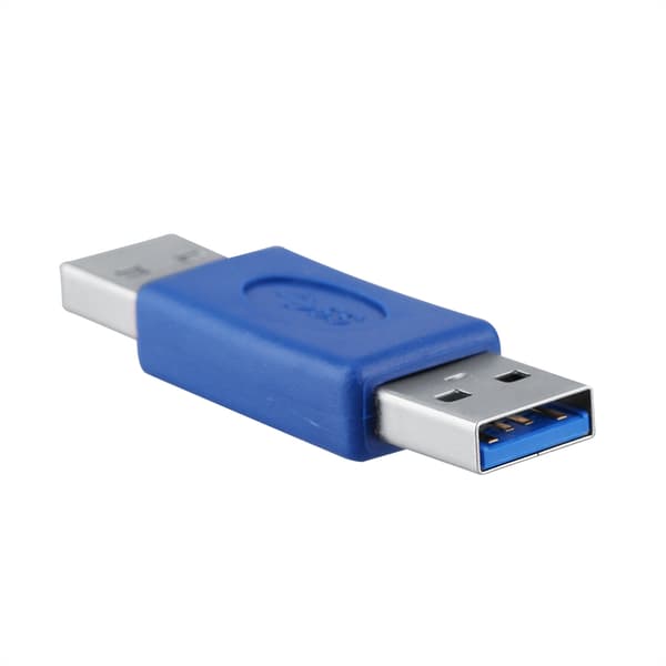 USB 3.0 Typ A Hane till Typ A Hane M Kopplingsadapter Könsväxlare Kontakt Pro Ny