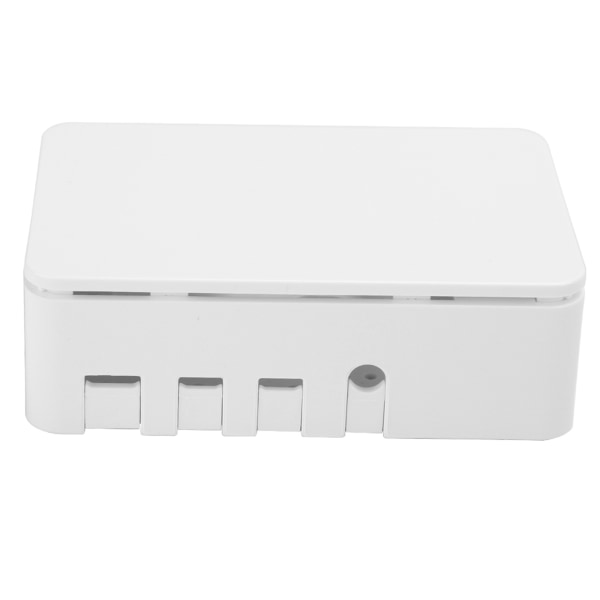 ABS- case 3st kylflänsar-låda Passar för Raspberry Pi 4 Svart Vit Transparent (Vit)