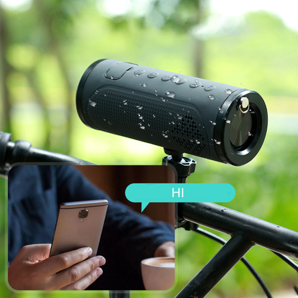 X12 Portabel Utomhus Cykling Trådlös Bluetooth Subwoofer Ridutrustning Högtalare Minneskort