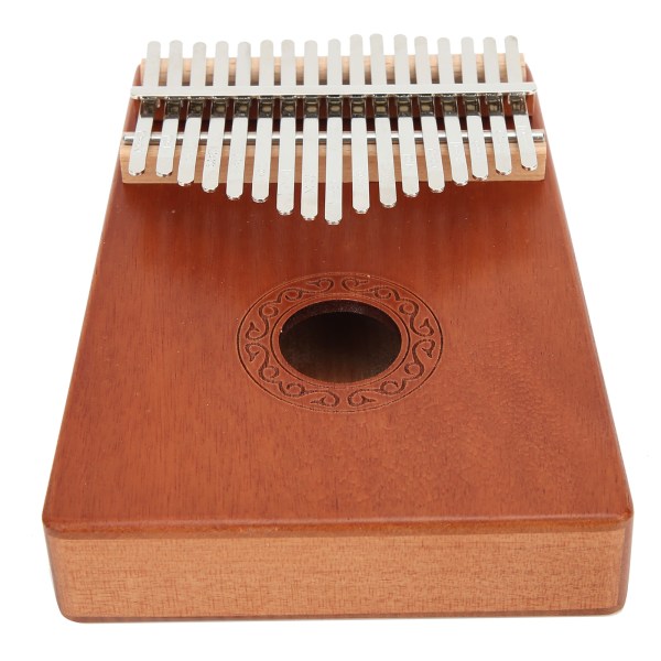 17 Key Kalimba Thumb Piano Mahogny Mini Portable Musical Instrument Toy Födelsedagspresent