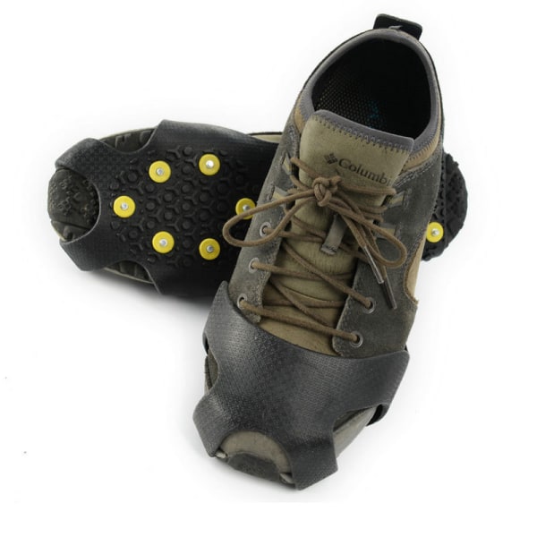 11 hammasta Simple Outdoor vuorikiipeilysampoonit Liukumattomat kengänsuojat Liukumattomat olkaimet - Kenkien pidikkeet mustat Black XL: 47-52