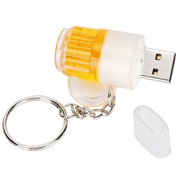 USB Flash Drive Tegneserie Dominerende Ølkrus Form Bærbar Lagerhukommelse Stick 4GB