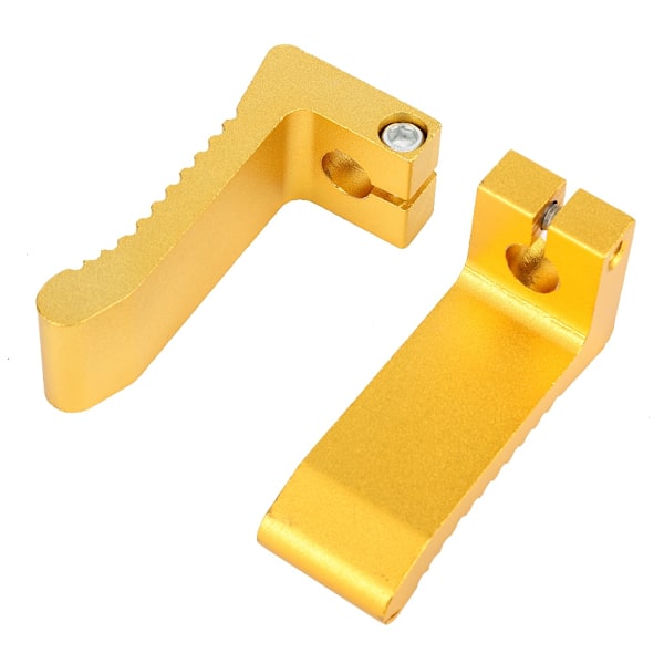 2 st Motorcykel Fotpedal Modifieringstillbehör Passar För PEG REST 43CC 47CC 49CC (Guld)