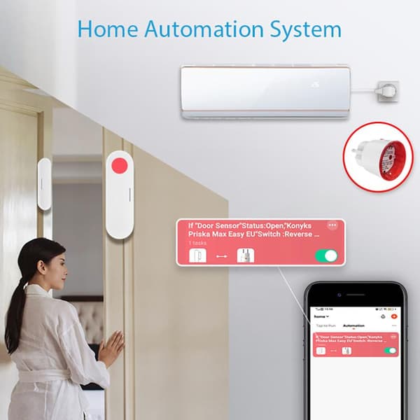 Tuya WIFI-strømuttak 16A Zigbee 3.0 EU Smart stikkontakt trådløs[ALM] 1PC