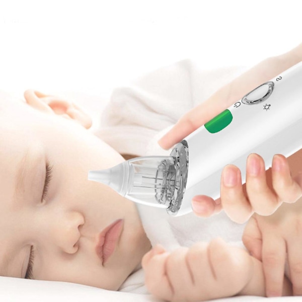 Baby næsesuger med silikonespidser og 3 justerbare