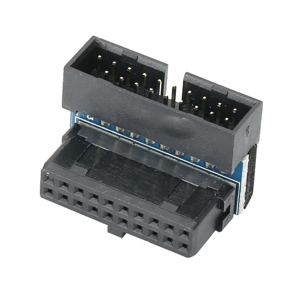 PH19-A Stasjonær Hovedkort USB3.0 Sokkel 90 Graders Vinklet USB Sokkel Konverter
