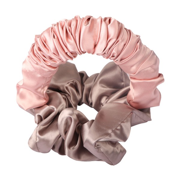 Hårbånd for å krølle håret rosa/brunt