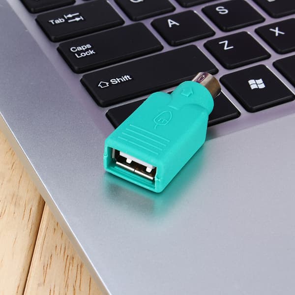 USB hun til PS2 han konverteringsadapter til USB tastatur/mus tilslutning til computer
