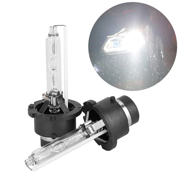 2 stk. D2S 6000K 35W Bil Erstatning Sikker Lys Xenon HID Frontlyspære