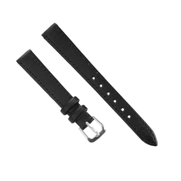 Pin Buckle Watch Band PU Leather Universal Replacement Watch Strap Part Accessory12mm / 0.47in