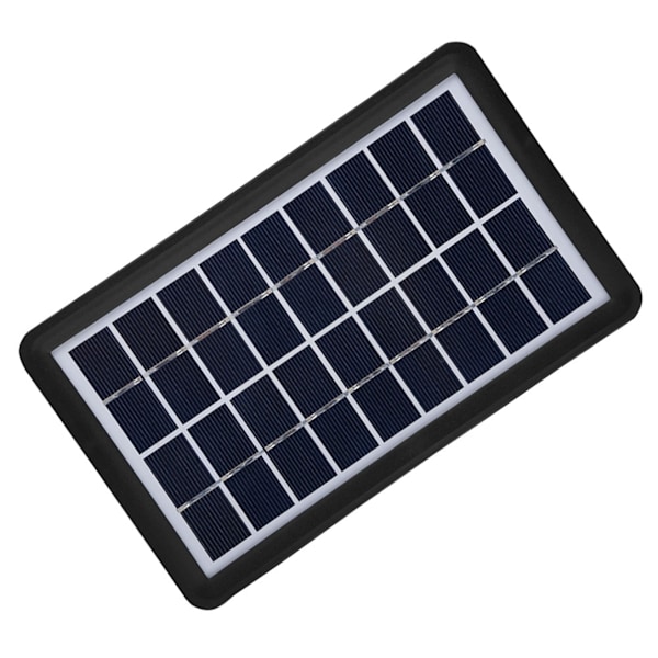 9V 3W Solpanel Vattentät 93% Ljustransmission Polykristallin Solcell