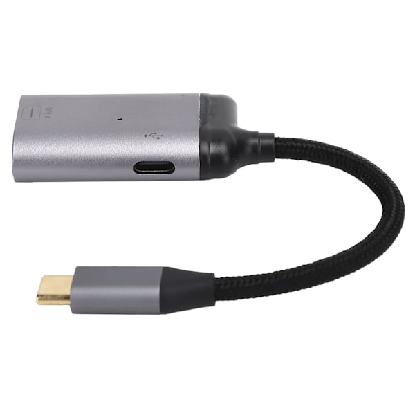 USB C till Mini DisplayPort Adapter 1.4 3.1 Konverter Snabb Laddning för Projektor TV Monitor