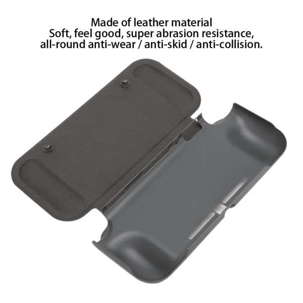 Anti-slitasje sklisikre Anti Collision Leather Protective Cover for Switch Lite Host