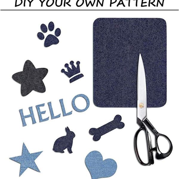 Strykelapper for jeans, barn og voksne