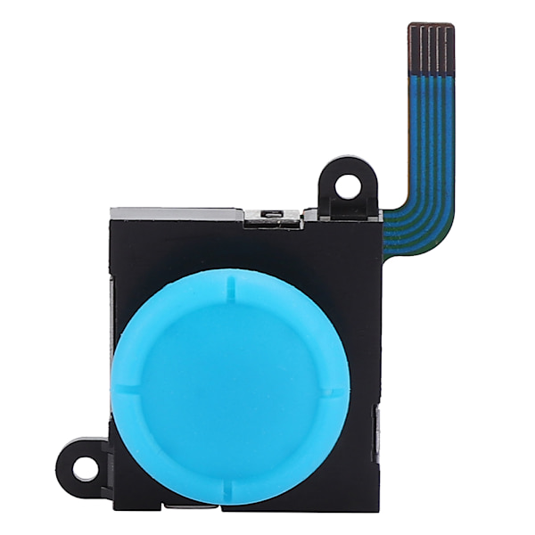 2 ST Vänster och Höger Analog 3D Joystick Rocker med Kåpa för Switch Konsol Tillbehör Blå