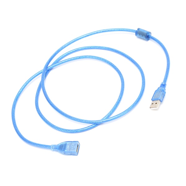 Datakaapeli Uros-Naaras Messinki Kaksoissuoja USB 2.0 Jatkojohto Tiedonsiirtoon 1,5 metriä