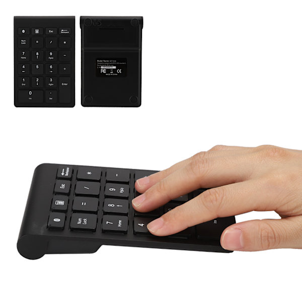 BT304 22 Tangenter Numerisk Knappsats Trådlöst Mini Tangentbord Kompatibelt med Bluetooth 5.0