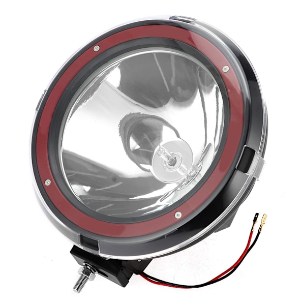 HID Front Bumper Taklampe Camping Jakt Fiske Spotlys 12-24V 55W 9 tommer Rød Ring