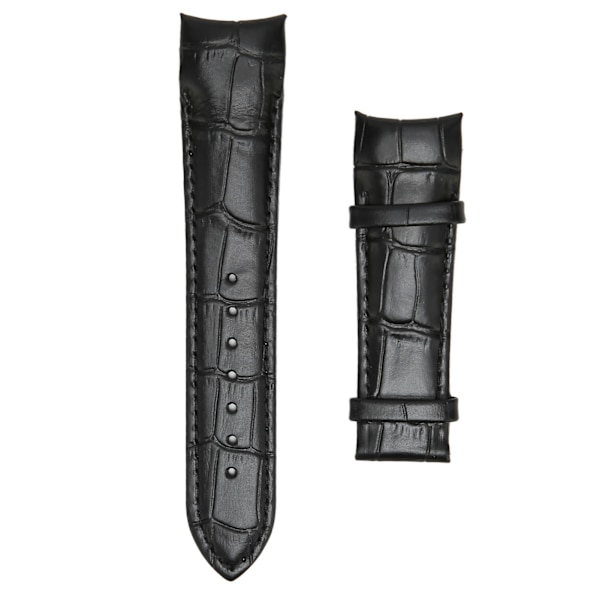 2 kpl Vaihtokellon ranneke 23mm 20mm Leveys Unisex Vaihtokellon ranneke Rannekoru Musta