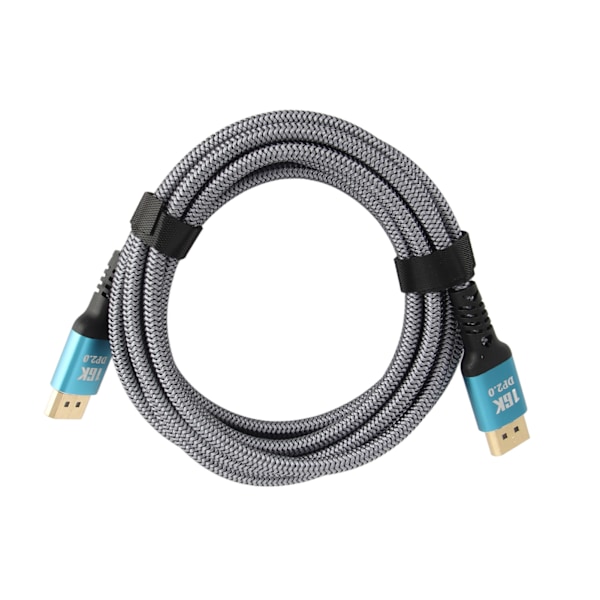 Displayport 2.0 Kabel DVI HD Adapter Linje 16K ved 60Hz til Computer TV Projektor Skærm 3m/3.3yd