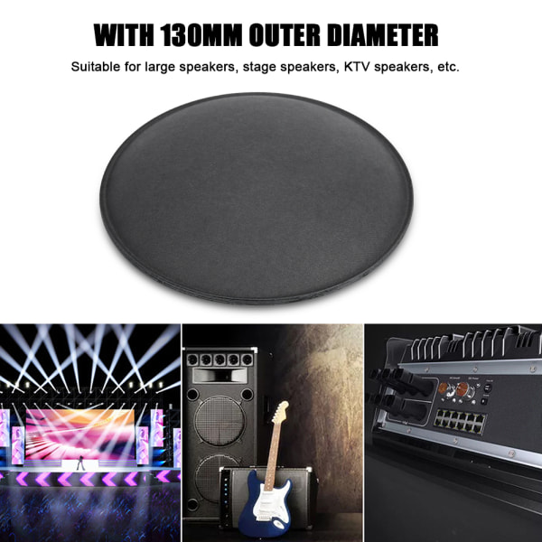 5 STK 130MM Audio Høyttaler Horn Woofer Høyttaler Dome Støvhette for Scene KTV Høyttalere