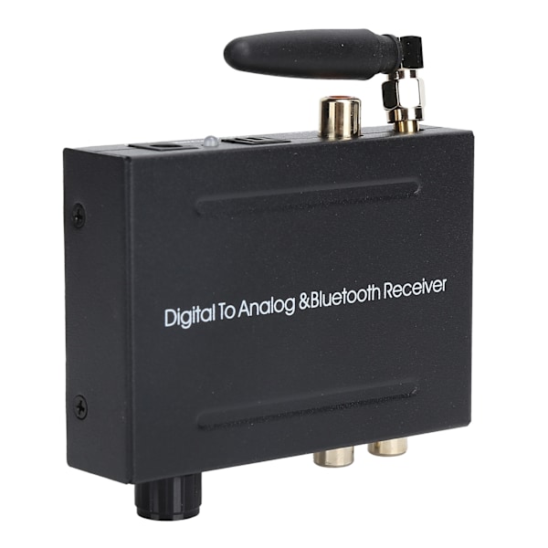 Digital til Analog Audio Konverter Bluetooth Mottaker Optisk Koaksial Audio Konverter