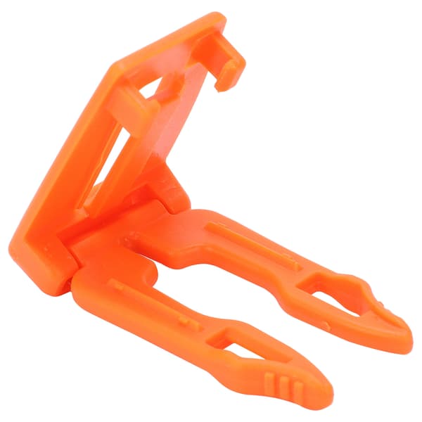 【NX】10 stk Multifunksjonell Molle Webbing Stropp Spenne Klips Avtakbar Ryggsekk Koblingsspenner (oransje)
