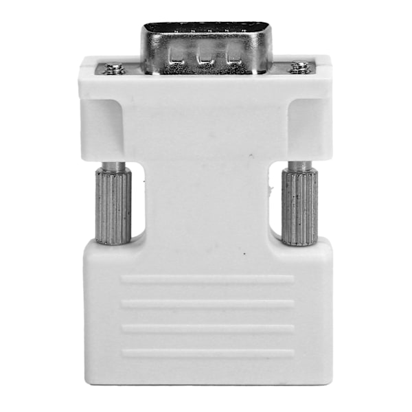 High Definition Multimedia Interface till VGA-omvandlare Hona till Hane HD Ljudkabel Adapter Vit