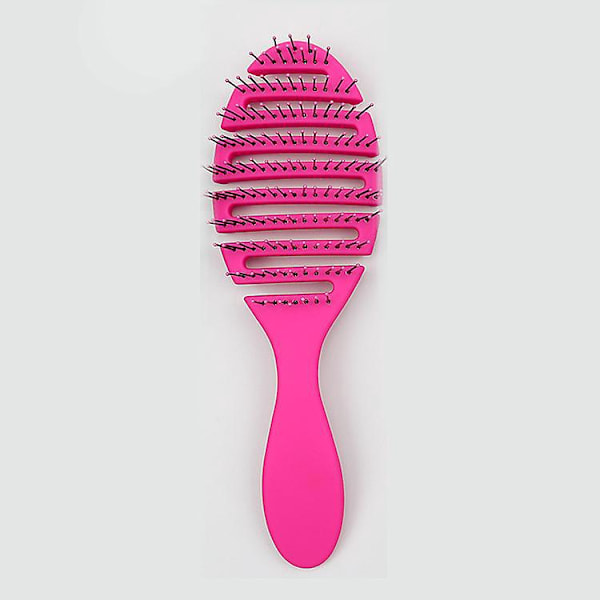 Hollow Round Massage Comb for Wet and Dry Hair - Anti-static Head Massage Comb for Men and Women