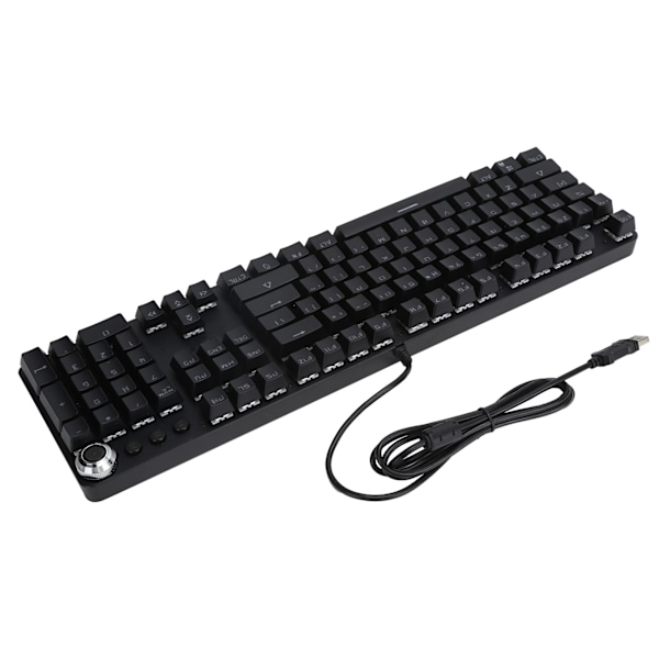 BAJEAL 902 104-Tasters Mekanisk Tastatur USB Kablet Gaming Tastatur Datatilbehør