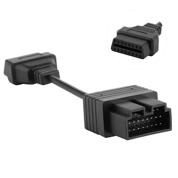 Auton diagnosointijohdon sovitin 20-nastainen uros - OBD2 16-nastainen naarasliitin, sopii KIA Sportagelle