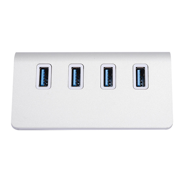 Aluminiumslegering 4 Porte USB3.0 Hub Høj Hastighed Computer/Laptop Splitter Adapter