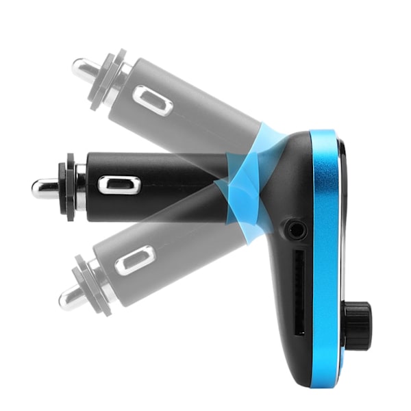 Langaton Auton Kaksois-USB-portti Bluetooth MP3 FM Lähetin Autoradio