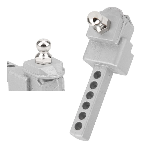 RC-automallin metallinen simulaatioperäkoukku lisävaruste SCX10 90046 90047 TRX4 1/10 hopea