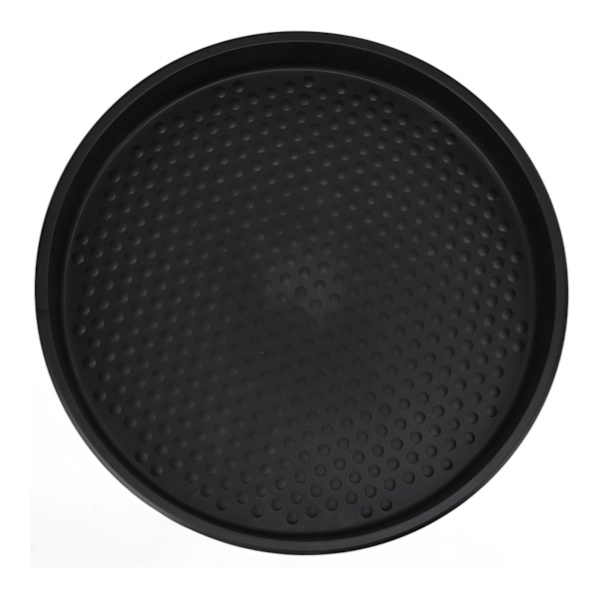 Opbevaringsdrejeskive Reol Plast Kosmetik Makeup Drejeskive Organizer 360 Graders Roterende Organizer til Køkken Badeværelse Kontor Sort