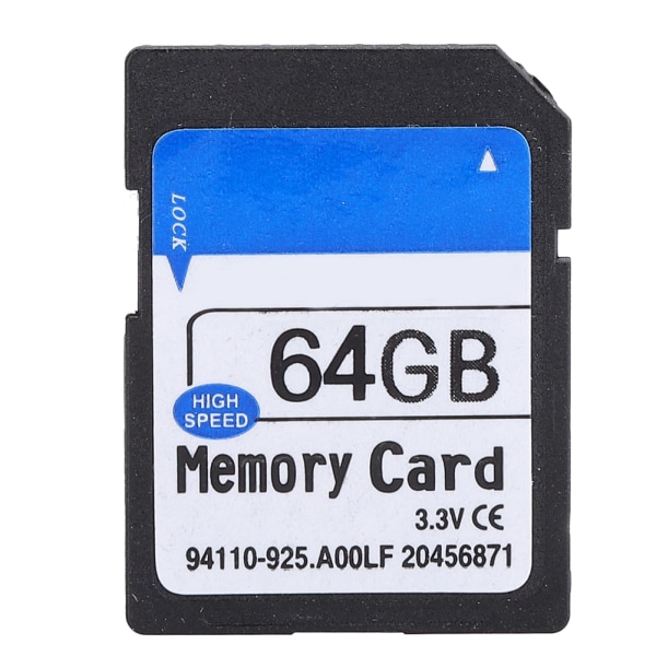 Photos Music Files Storage High Speed Memory Card for Elite Pro MP3 MP4 Camera SLR Game Machine64G