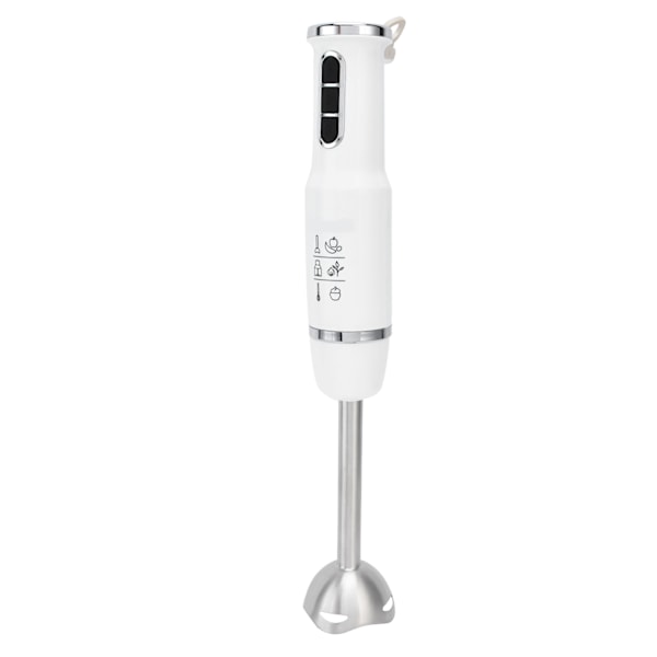 Multifunktionell Handmixer 750W Elektrisk Matberedare 3-växlad Justering EU-kontakt 220V Vit