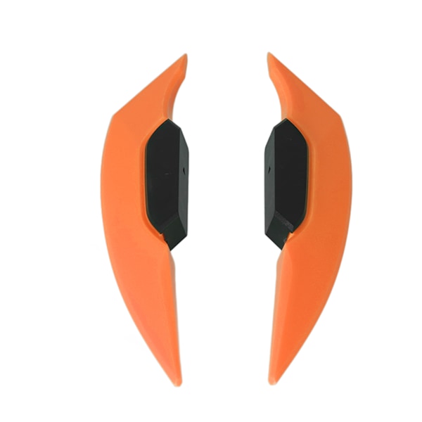 1 Par Motorsykkel Sidevinger Aerodynamisk Ving Spoiler Universal for Motorsykkel Elektriske Sykler Oransje