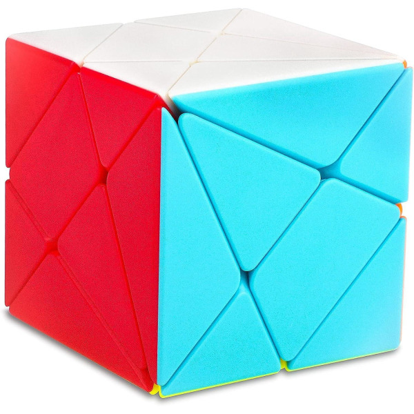Smooth Axis Cube 3x3 - Brain Teaser pedagogisk leksak för barn, vuxna - Speed ​​3D Puzzle Cube för alla åldrar