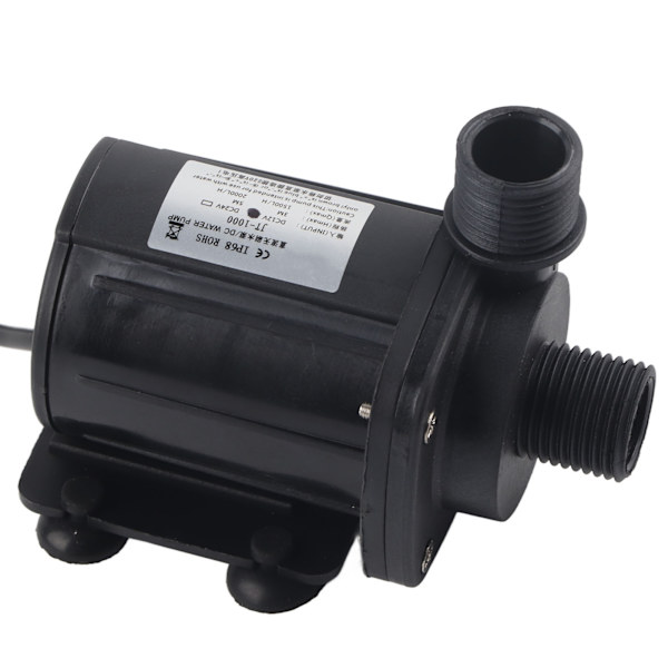 Mini 3 Meter Hydraulisk Løftehøjde DC Børsteløs Boost Vandpumpe 12V 40℃-100℃