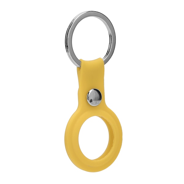 Anti-Lost Silikon Nøkkelring Lokator Beskyttelsesdeksel Skall for IOS (Gul)