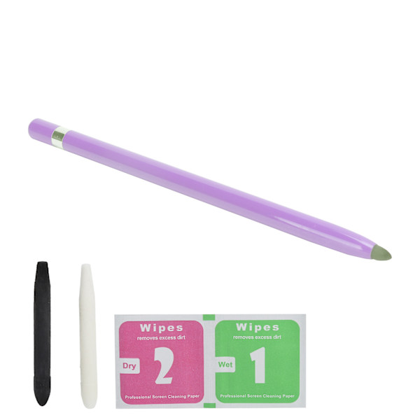 Pekskärm Stylus Pen ABS med Hög Känslighet för IPhone/Samsung/Huawei/PC OS X/Android Lila