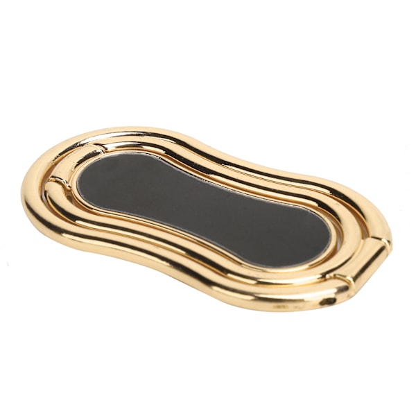 Fingerring Mobiltelefonhållare Ställ Vikbar 360° Roterande Telefon Baksida Handgrepp Hållare Guld
