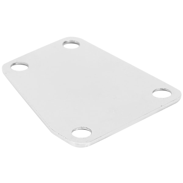 Gitar Halsplate 4‑Hulls Trapesformet Jern Reservedeler med 4 Skruer for Jazz Bass