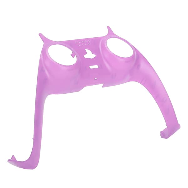 Dekorativ Strimmel Cover til Spilcontroller med Knapsæt Udskiftning til PS5 Gamepad - Lilla