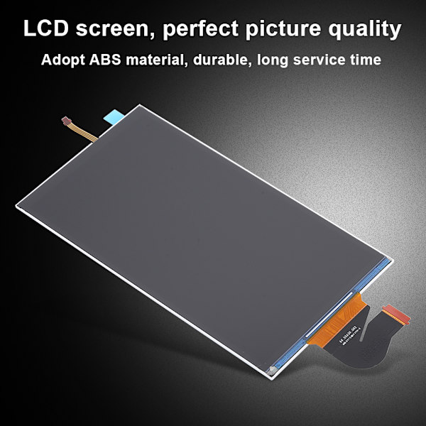 ABS LCD-skärm Spelkonsol Utrustningstillbehör för SWITCH liti Perfekt Bildkvalitet