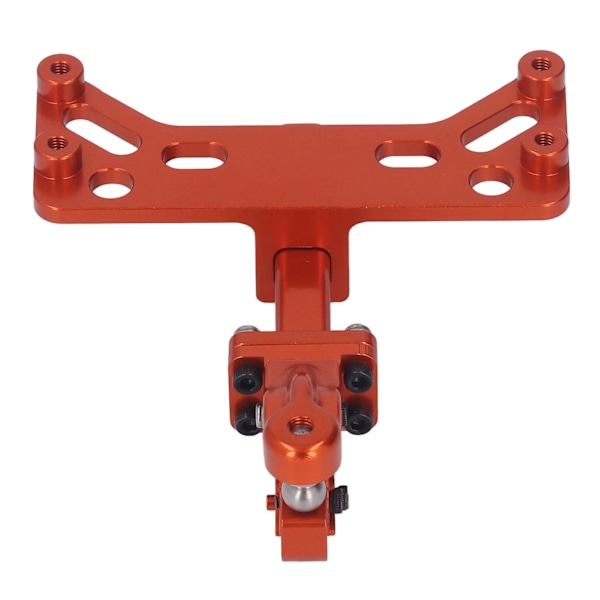 RC Tilhengerkrok Stativ Aluminium Legering Justerbar Tilhengerfeste Krok Brakett for SCX6 1/6 RC Bil Oransje